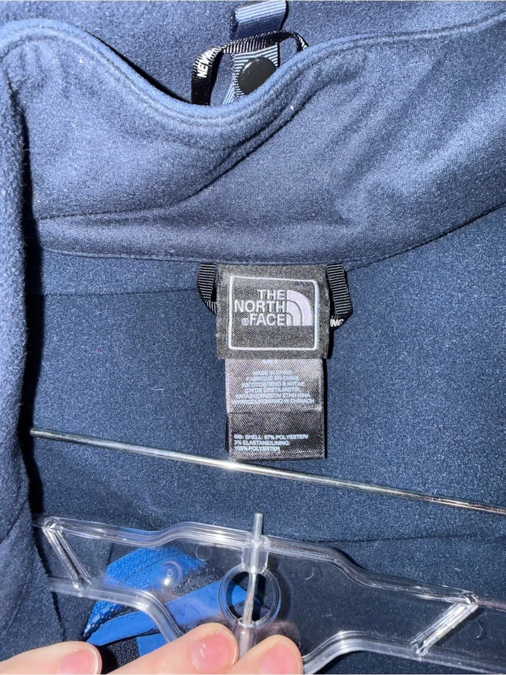 The North Face Men’s Two-Tone Blue Waterproof Jacket